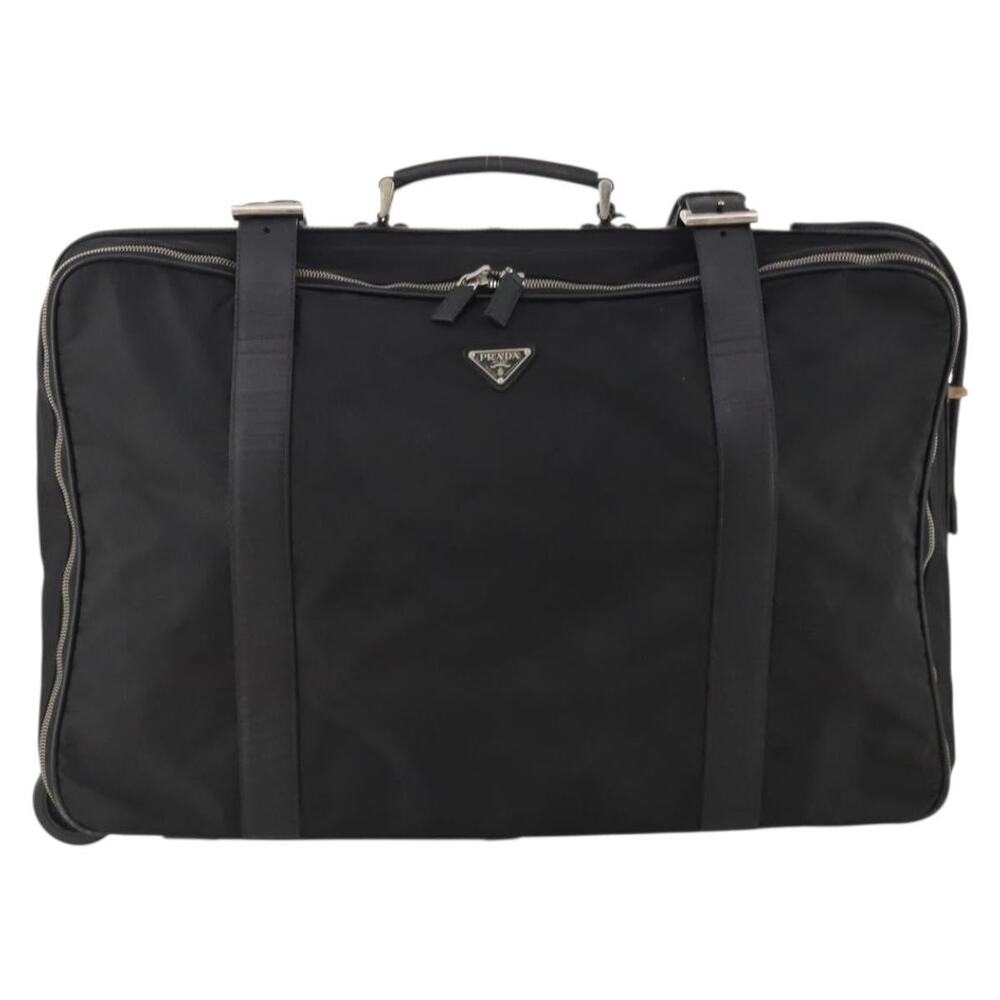 Prada Tessuto Boston Bag Black